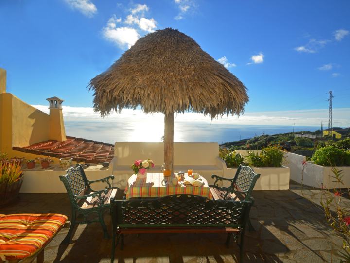 Finca auf La Palma mit Meerblick — Finca