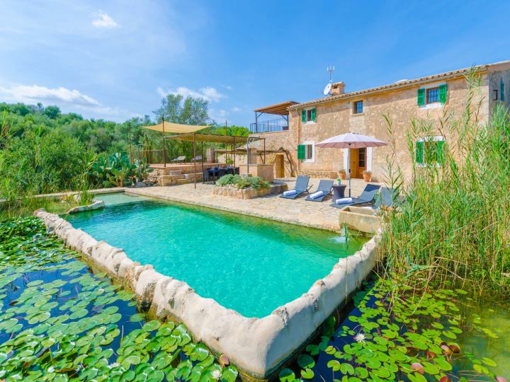 Schwimmteich, Klimaanlage — Finca