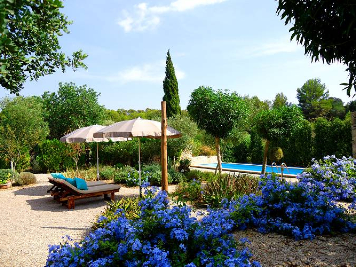 Ferienhaus auf dem Land - Pool — Ferienhaus