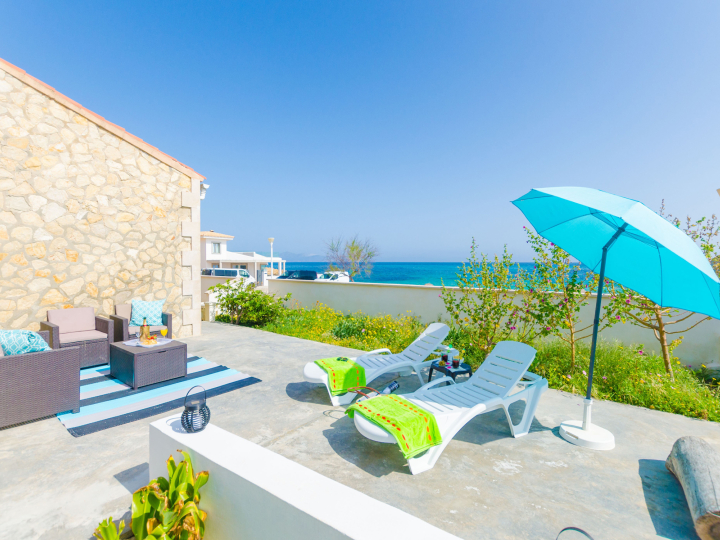 Strandurlaub, Meerblick — Ferienhaus