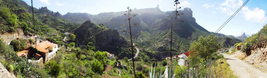 Modernisiertes Landhaus mit Blick auf den Roque Nublo - Wanderurlaub Gran Canaria