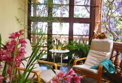 Ferienhaus mit schönem Garten und Heizung - Santa Brigida (Nr. 0917)