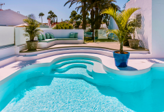 Strandurlaub im Ferienhaus mit Pool (Nr. 0919.1)
