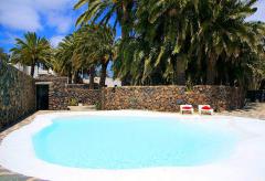 Ferienhaus mit Pool und Internet gratis - Lanzarote Nord (Nr. 0872)