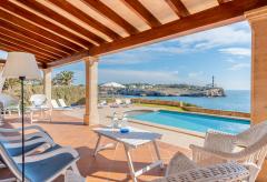 Ferienhaus mit Pool am Meer - Portocolom (Nr. 0226)