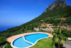 Ferienhaus mit Pool und tollem Meerblick- Valldemossa (Nr. 0284)