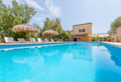 Mallorca Familienurlaub - Finca für 12 Personen mit Pool (Nr. 0434)