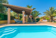 Ferienhaus mit Pool und Klimaanlage - Cala Santanyi (Nr. 0480)