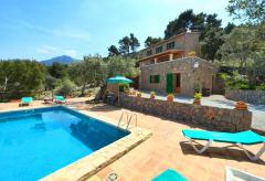 Chalet mit Pool und Meerblick bei Valldemossa (Nr. 0498)