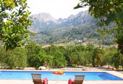 Finca mit Pool und Panoramablick bei Soller (Nr. 0649)