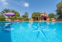 Alleinstehende, mallorquine Finca mit Pool  (Nr. 0654)