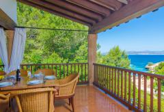 Cala Blava: strandnahes Ferienhaus mit Pool und Klimaanlage (Nr. 0695)