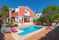 Strandnahes Ferienhaus mit Pool bei Ciutadella (Nr. 0502)