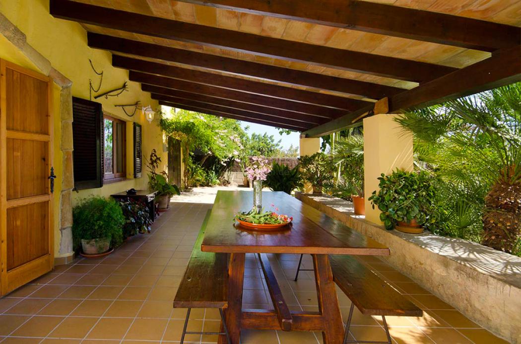 Mallorca kleine PoolFinca mit Garten bei Pollenca (Finca 0222
