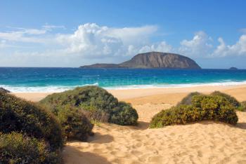 Toller Sandstrand - Playa de las Conchas