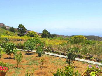 Garten und Meerblick