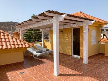 Private Dachterrasse mit Meerblick