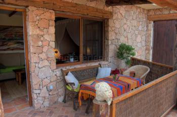 Überdachte Terrasse