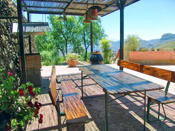 Terrasse mit Panoramablick