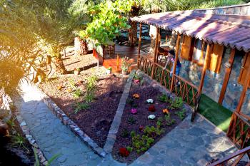 Private Terrasse - Ferienhaus für 3 Personen