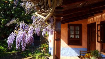 Überdachte Terrasse