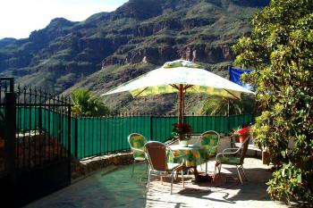 Terrasse mit Panoramablick