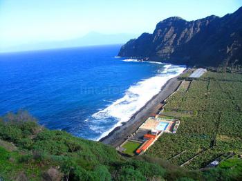 Meer und Strand bei Hermigua