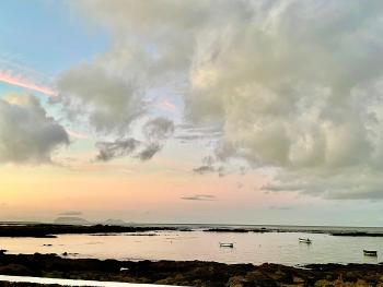 Panaromablick aufs Meer