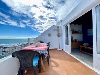 Terrasse vom Ferienhaus