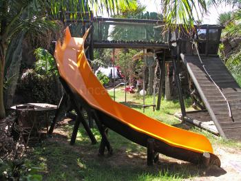 Spielplatz im Garten der Finca