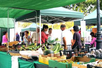 Wochenmarkt in Haria