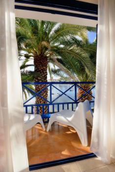 Balkon mit tollem Blick