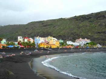 Der Strand von Puerto Tazacorte