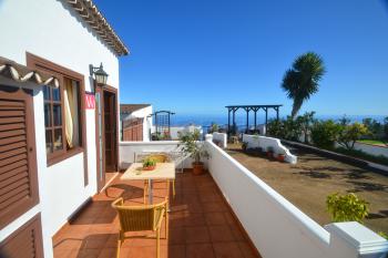 Private Terrasse mit Meerblick