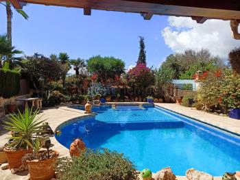 Pool vom Ferienhaus