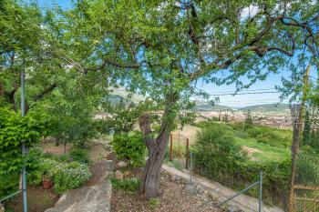 Garten und toller Blick auf Soller