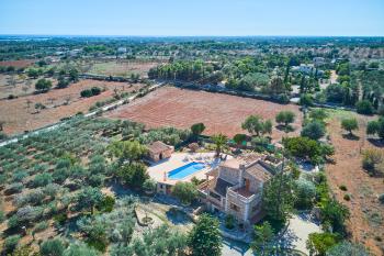 Finca Cala d’Or Luftaufnahme