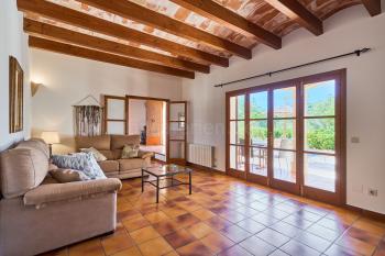 Wohnbereich der Finca in Alleinlage 