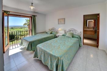 Schlafzimmer 3 mit Einzelbetten