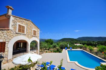 Ferienhaus auf dem Land mit Pool