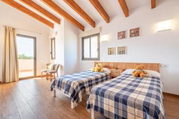 Schlafzimmer mit Klimaanlage