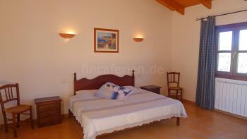 Schlafzimmer mit Zentralheizung
