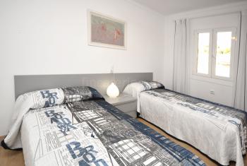 Schlafzimmer mit Klimaanlage