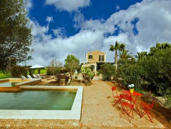 Exklusive, malllorquine Finca mit Pool