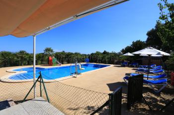 Strandnahe Finca mit eingezäuntem Pool 