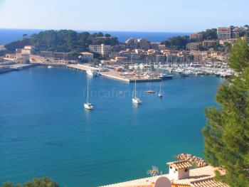 Blick auf Puerto de Soller