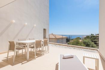 Terrasse mit Meerblick