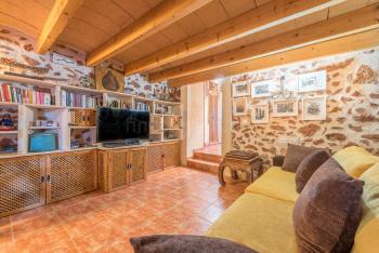 Sofa und Fernsehecke