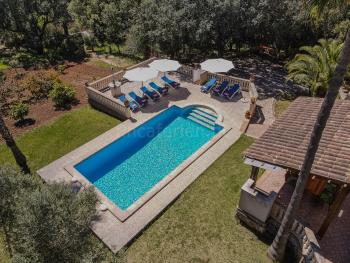 Pool und Poolterrasse