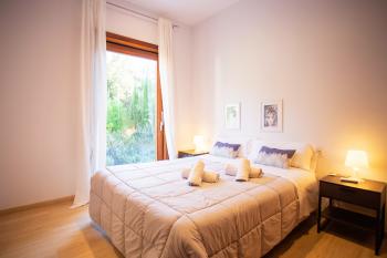 Schlafzimmer mit Klimaanlage
